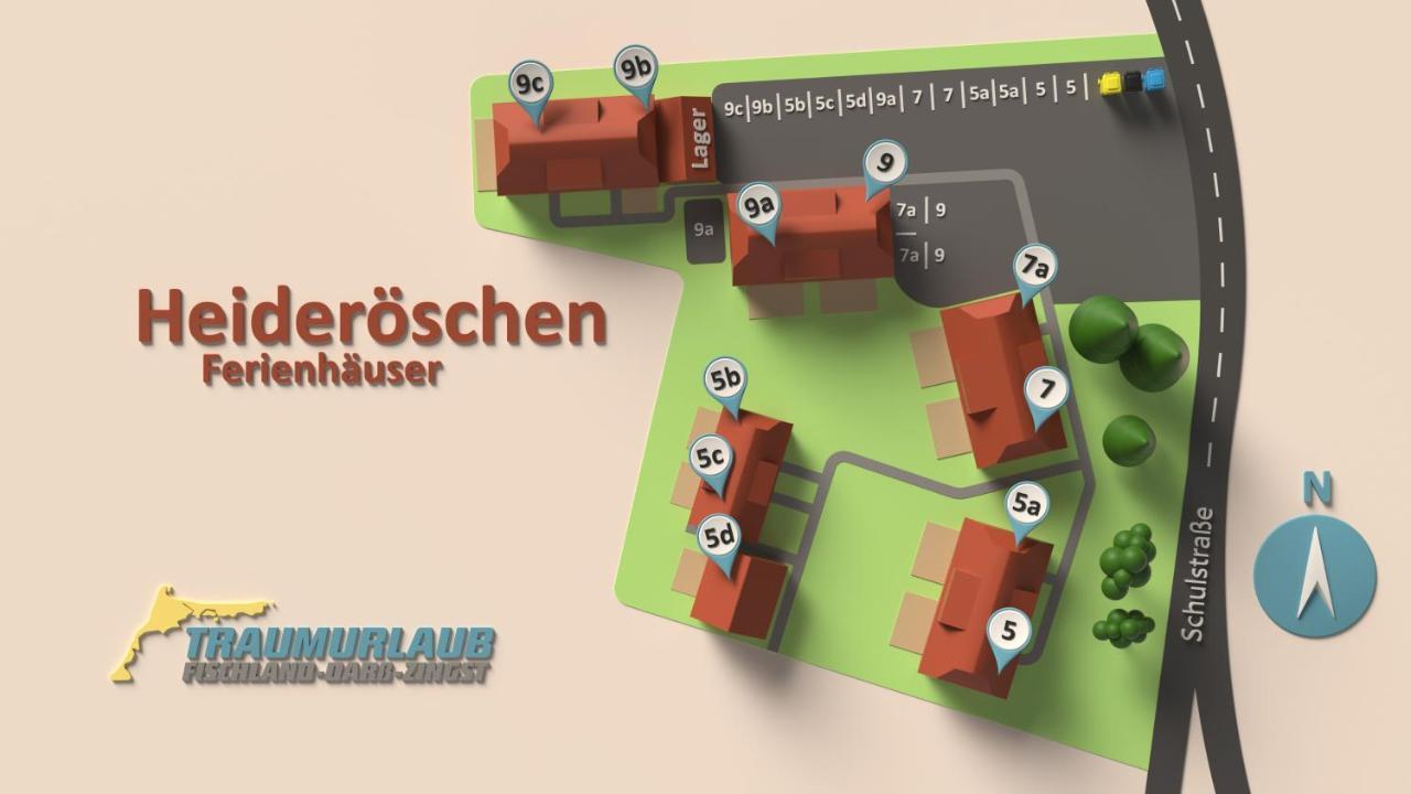 Heideroeschen Park Heideroeschen 5C Villa Zingst Kültér fotó